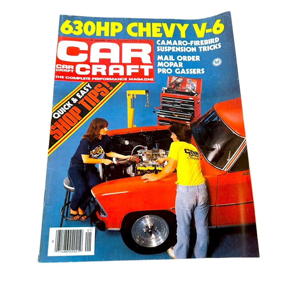 January 1981 Car Craft 630HP Chevy V-6 Camaro Firebird Suspension